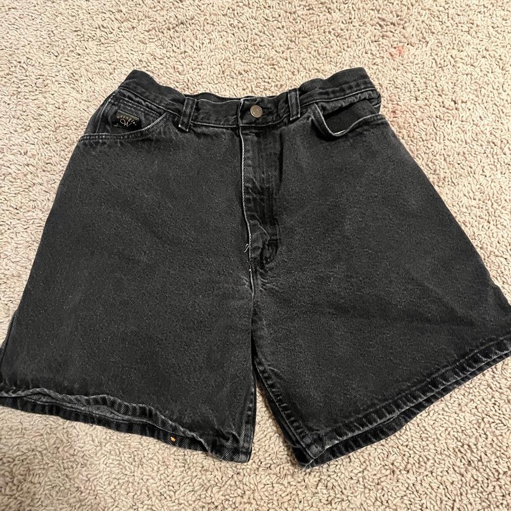 Wrangler mom jean shorts